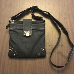 Rossetti black single strapped bag